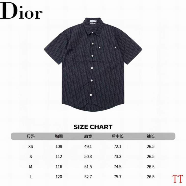 Dior Shirts Short _SKUDiorXS-L20tx0128302